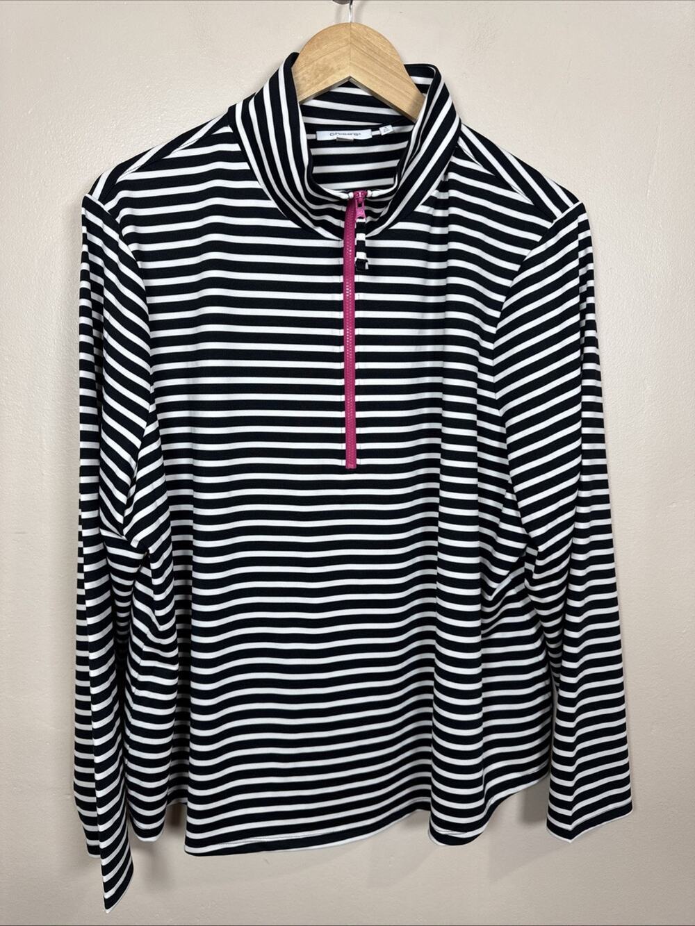 Chicos Womens Plus Size Swim Sun Shirt Long Sleeve Size 4 / XXL UPF Protection
